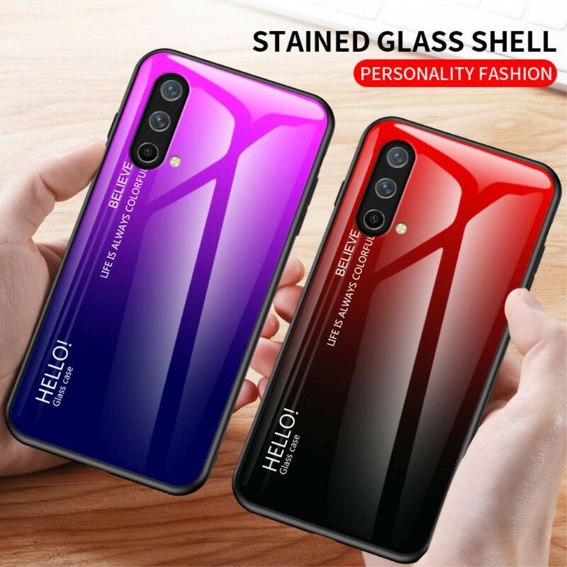 Kuori Case Oneplus Nord Ce 5g Puhelinkuoret Tempered Glass Hei