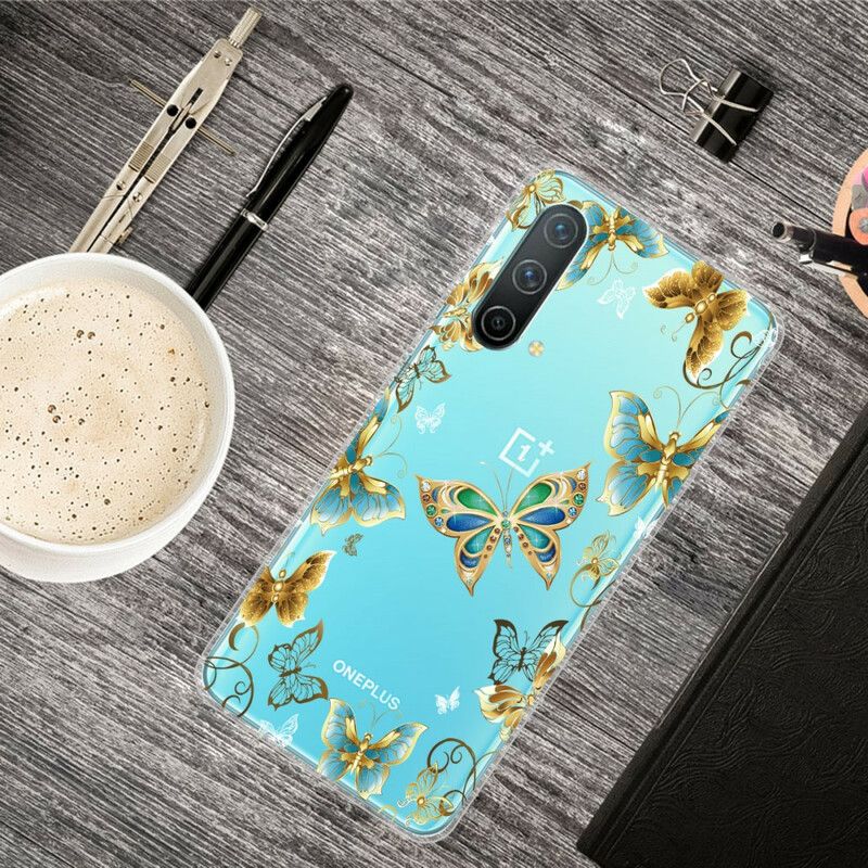 Kuori Oneplus Nord Ce 5g Butterflies Design