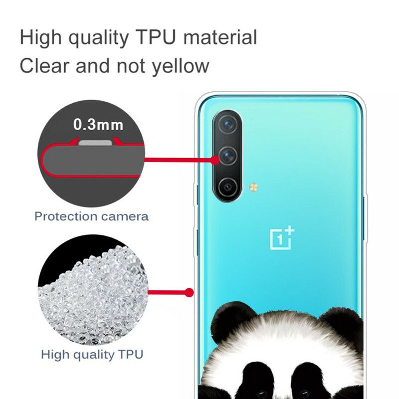 Kuori Oneplus Nord Ce 5g Läpinäkyvä Panda