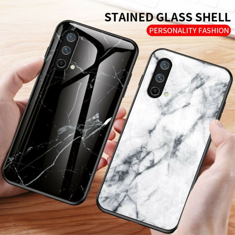 Kuori Oneplus Nord Ce 5g Marble Colors Tempered Glass