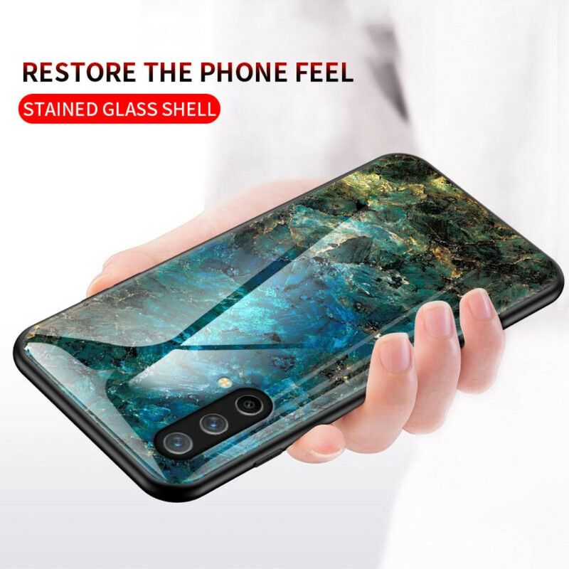 Kuori Oneplus Nord Ce 5g Marble Colors Tempered Glass