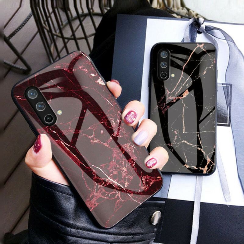 Kuori Oneplus Nord Ce 5g Marble Colors Tempered Glass