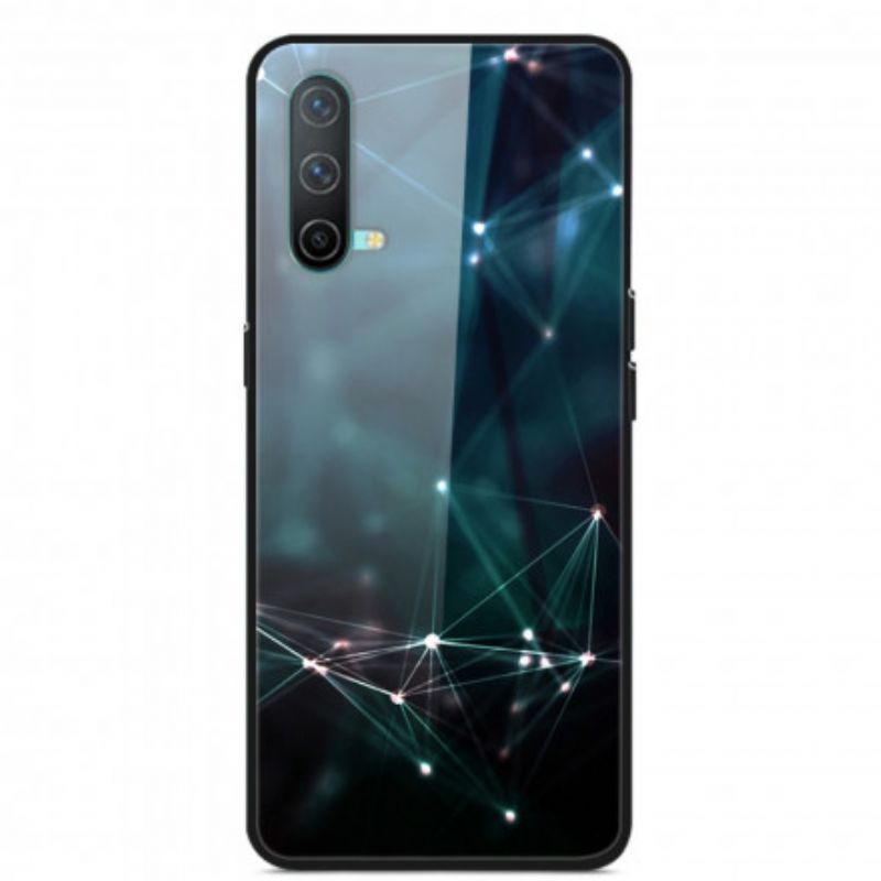 Kuori Oneplus Nord Ce 5g Tempered Glass Abstract Colors Suojakuori