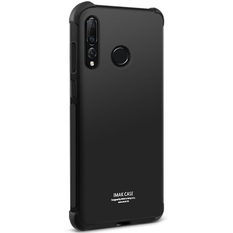 Case Kuoret Huawei P Smart Plus 2019 Harmaa Musta Puhelinkuoret Imak-Elokuvan Kanssa