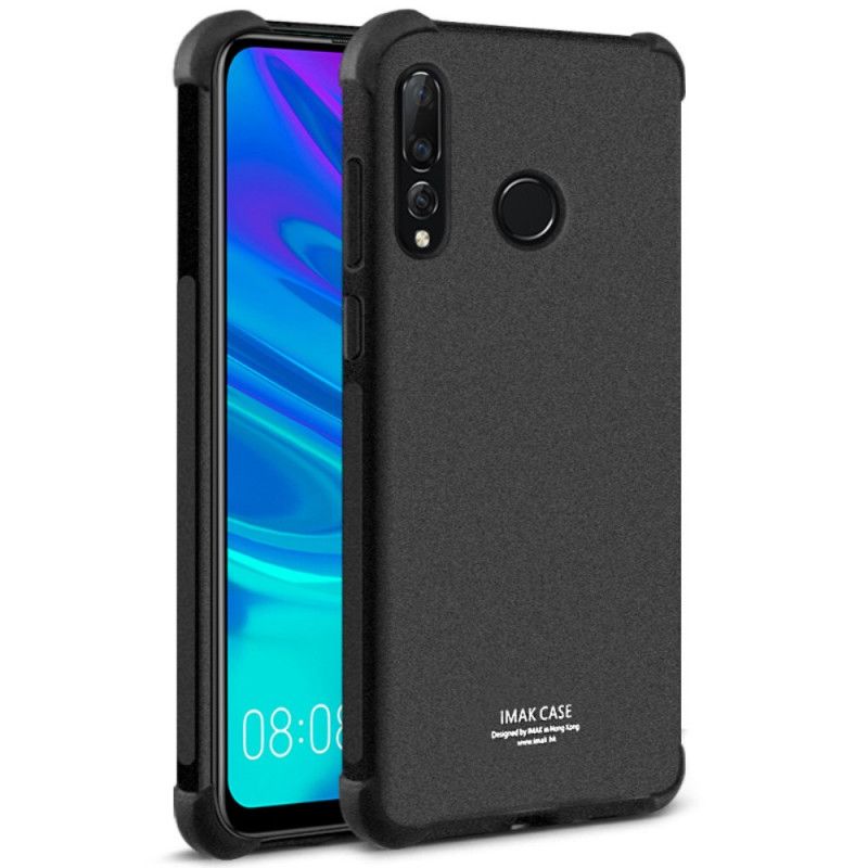 Case Kuoret Huawei P Smart Plus 2019 Harmaa Musta Puhelinkuoret Imak-Elokuvan Kanssa