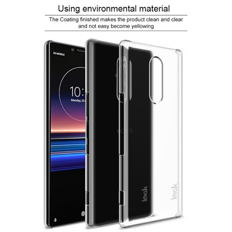 Case Kuoret Sony Xperia 1 Puhelinkuoret Läpinäkyvä