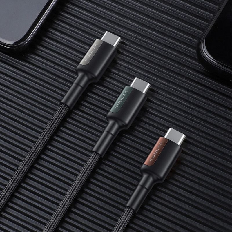 Usb-C Usb-C-Latauskaapelille 60W Kuulaa