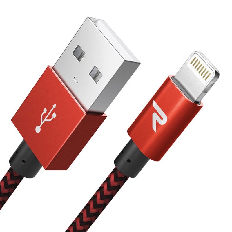 Usb- Ja Mfi-Tiedonsiirtokaapeli Iphone Rampow'Lle