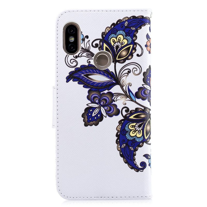 Flip Case Xiaomi Redmi Note 5 Perhonen Tatuointi