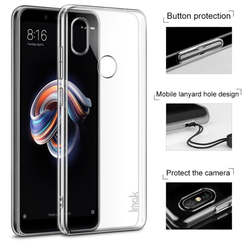 Kuori Xiaomi Redmi Note 5 Imak Läpinäkyvä Kide Suojakuori