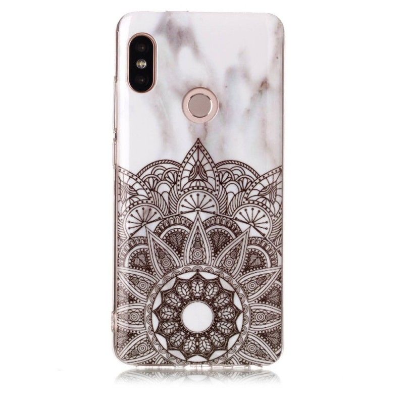 Kuori Xiaomi Redmi Note 5 Marmoroitu Mandala Suojakuori