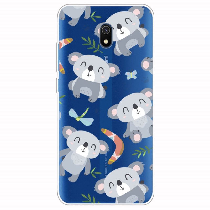 Case Kuoret Xiaomi Redmi 8A Puhelinkuoret Pienet Harmaat Pandat