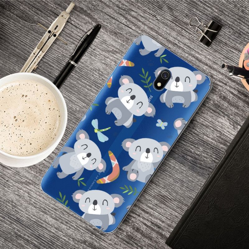 Case Kuoret Xiaomi Redmi 8A Puhelinkuoret Pienet Harmaat Pandat