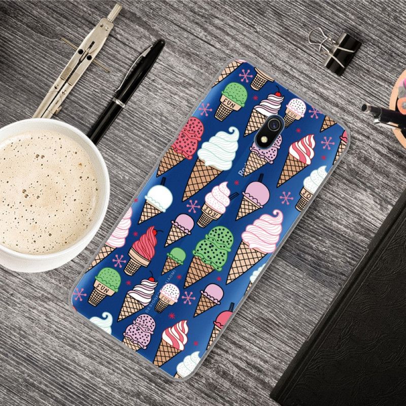 Case Kuoret Xiaomi Redmi 8A Puhelinkuoret Värillinen Kermajäätelö