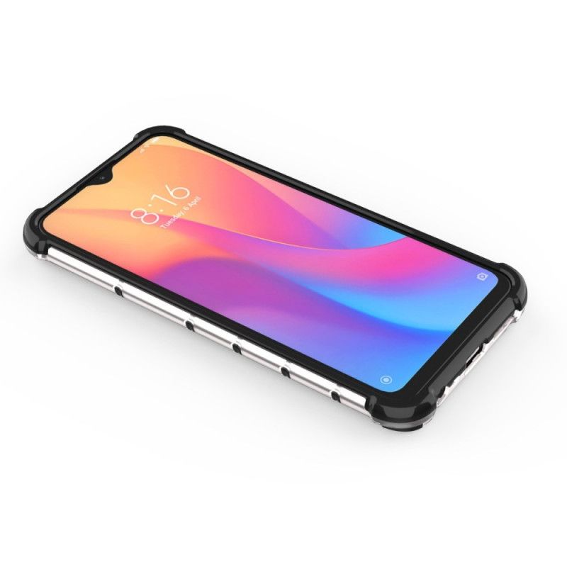 Case Kuoret Xiaomi Redmi 8A Valkoinen Musta Puhelinkuoret Hunajakennotyyli