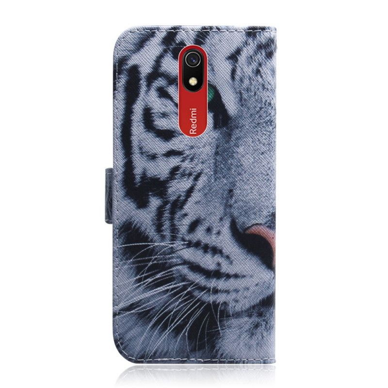 Flip Case Xiaomi Redmi 8A Tiikerin Kasvot