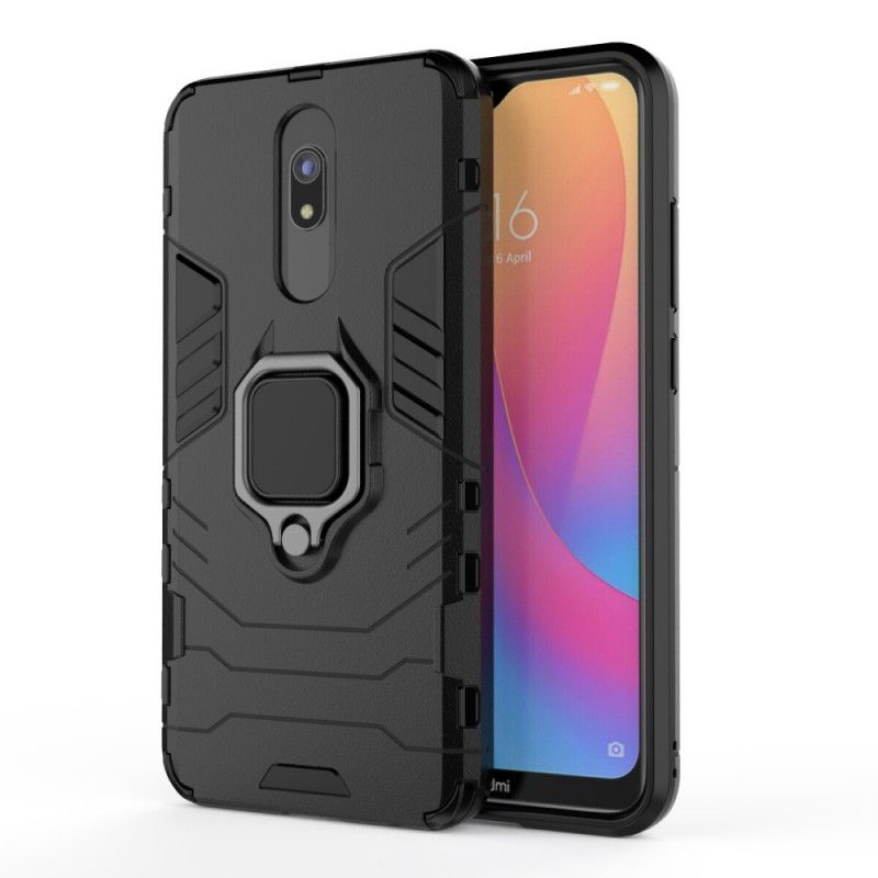 Kuori Xiaomi Redmi 8A Punainen Musta Kestävä Rengas