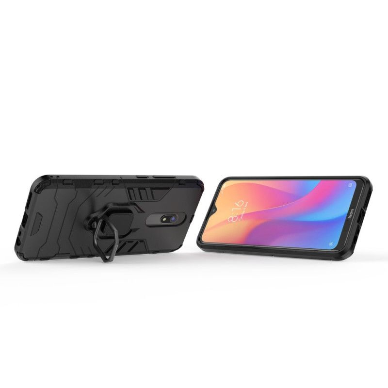 Kuori Xiaomi Redmi 8A Punainen Musta Kestävä Rengas