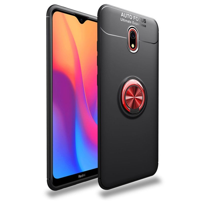 Kuori Xiaomi Redmi 8A Punainen Musta Lenuo-Magneettirengas Suojakuori