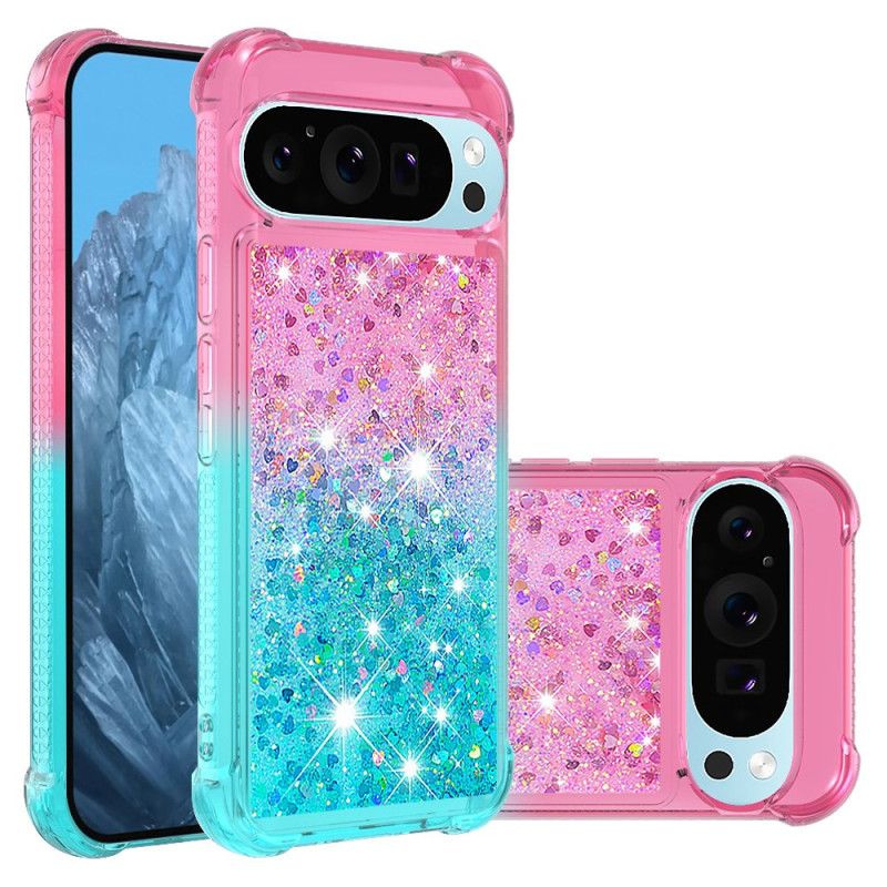 Kuori Google Pixel 9 Pro Xl Glitter Gradient