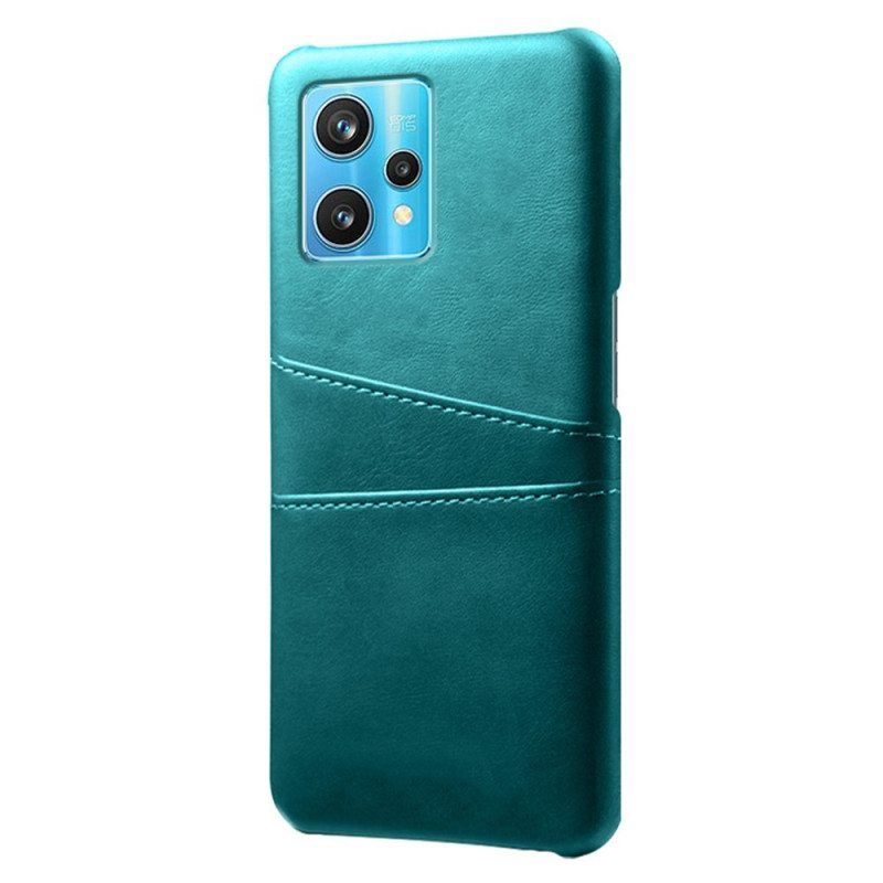 Case Realme 9 Pro Plus Kaksinkertainen Korttikotelo