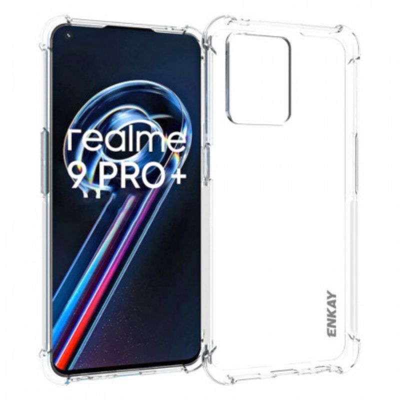 Kuori Realme 9 Pro Plus Läpinäkyvä Enkay