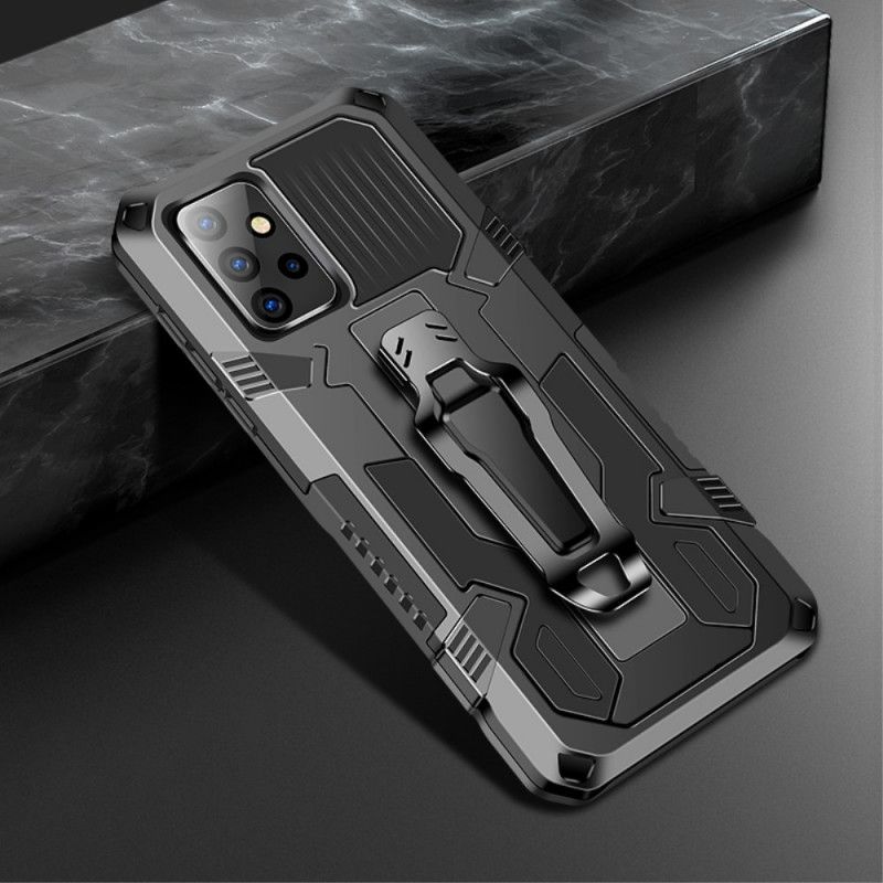 Case Kuoret Samsung Galaxy A72 4G / A72 5G Harmaa Musta Puhelinkuoret Irrotettava Pidikkeen Pidike