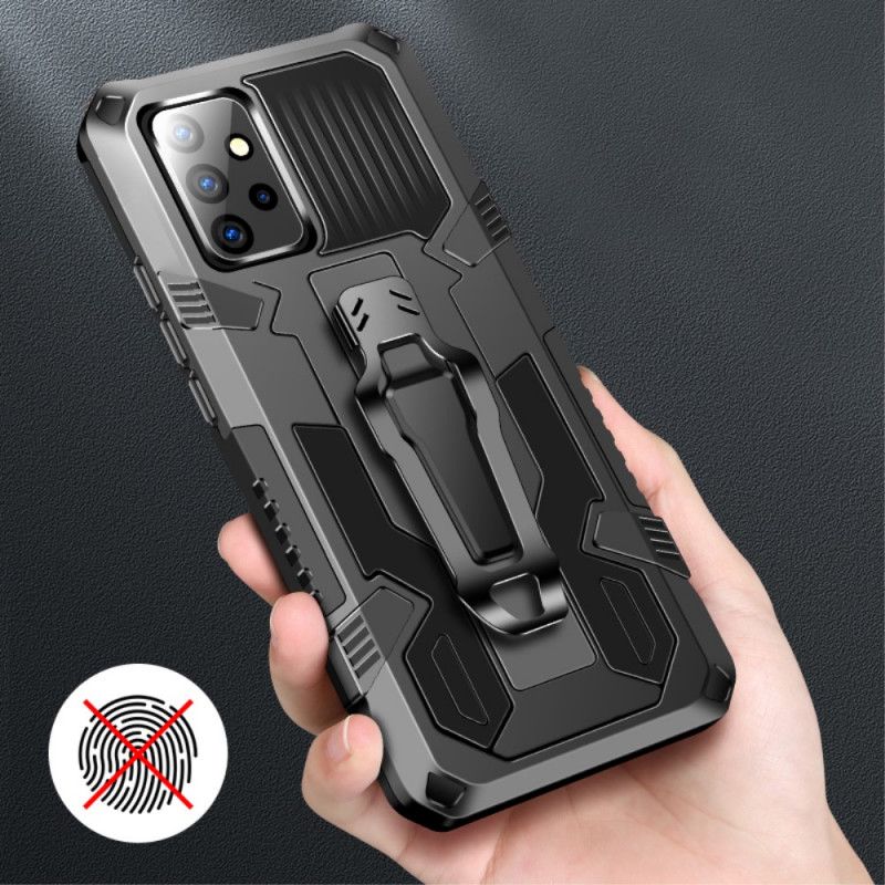 Case Kuoret Samsung Galaxy A72 4G / A72 5G Harmaa Musta Puhelinkuoret Irrotettava Pidikkeen Pidike