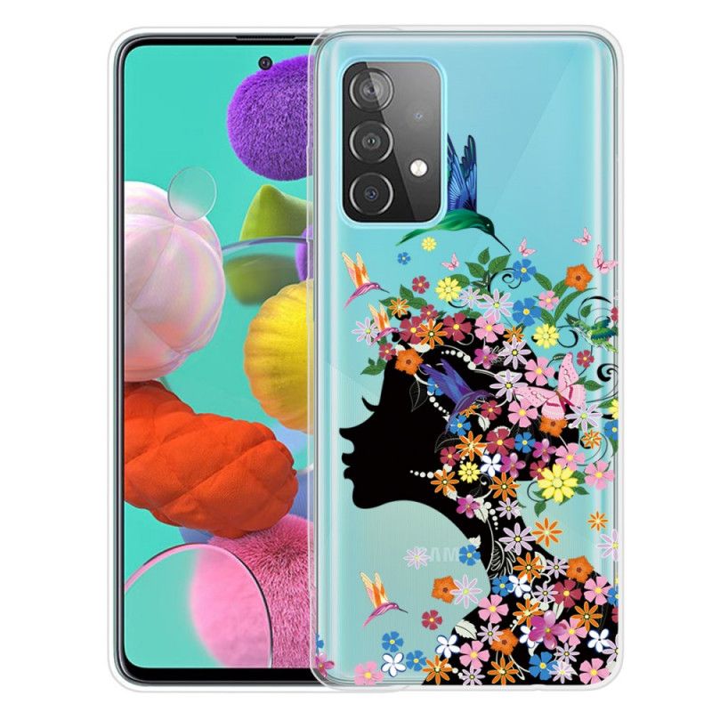 Case Kuoret Samsung Galaxy A72 4G / A72 5G Puhelinkuoret Kaunis Kukkapää