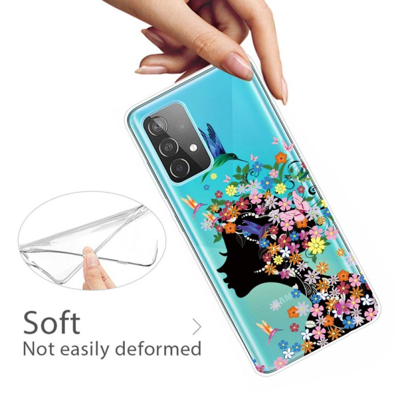 Case Kuoret Samsung Galaxy A72 4G / A72 5G Puhelinkuoret Kaunis Kukkapää