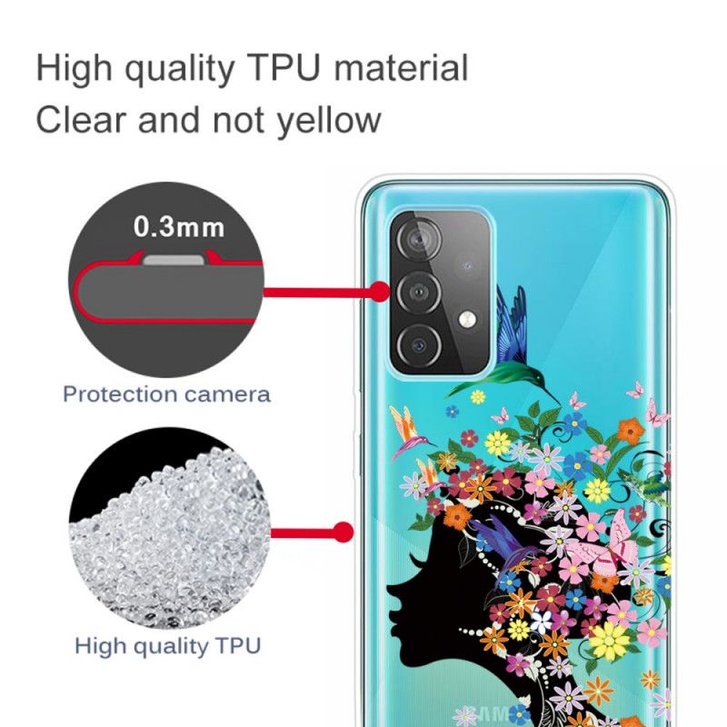 Case Kuoret Samsung Galaxy A72 4G / A72 5G Puhelinkuoret Kaunis Kukkapää