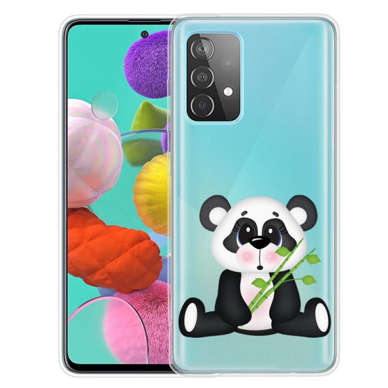 Case Kuoret Samsung Galaxy A72 4G / A72 5G Puhelinkuoret Läpinäkyvä Surullinen Panda