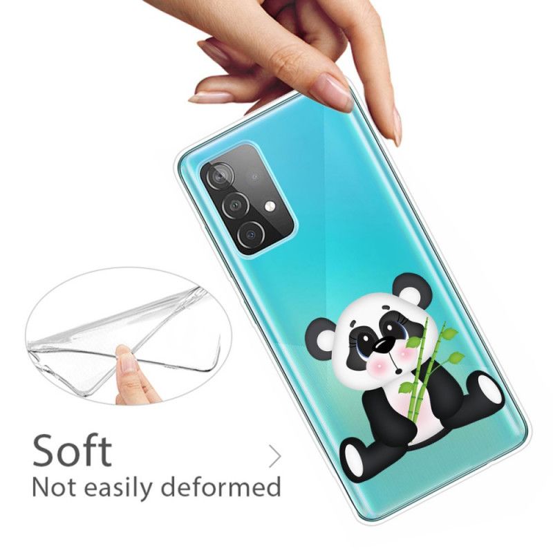 Case Kuoret Samsung Galaxy A72 4G / A72 5G Puhelinkuoret Läpinäkyvä Surullinen Panda