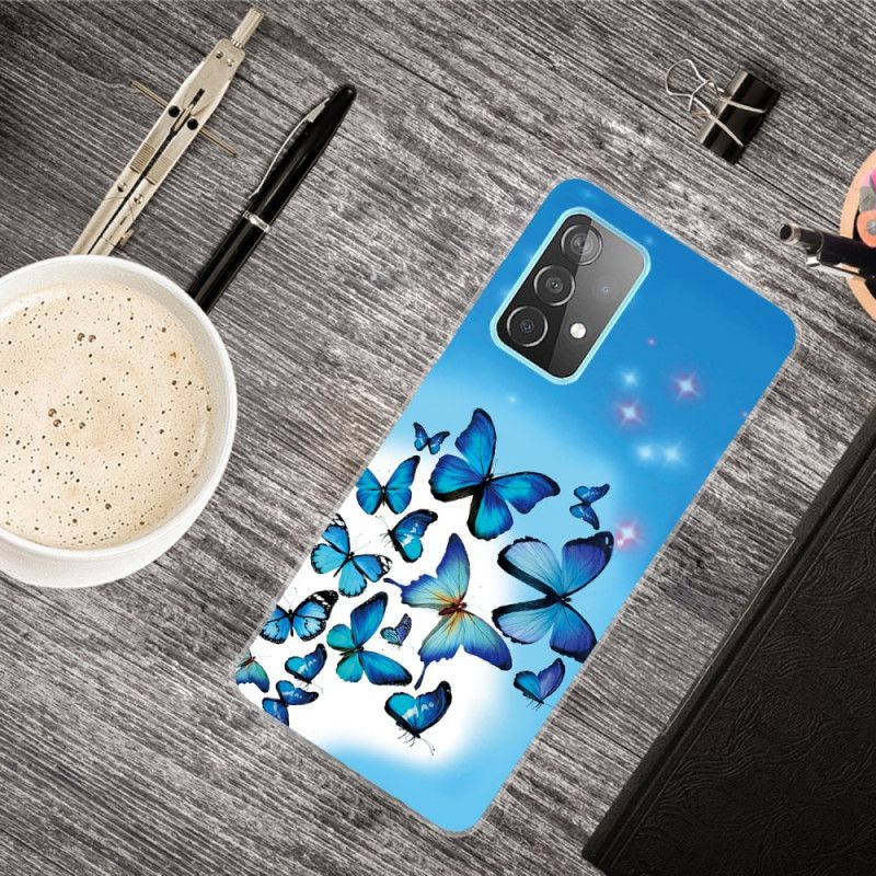 Case Kuoret Samsung Galaxy A72 4G / A72 5G Puhelinkuoret Perhoset