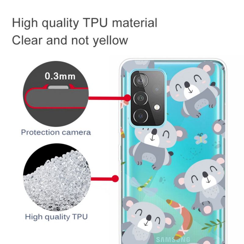 Case Kuoret Samsung Galaxy A72 4G / A72 5G Puhelinkuoret Söpö Koala