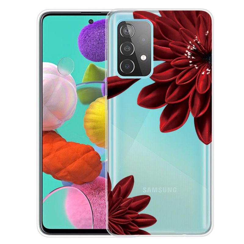 Case Kuoret Samsung Galaxy A72 4G / A72 5G Puhelinkuoret Villikukkia