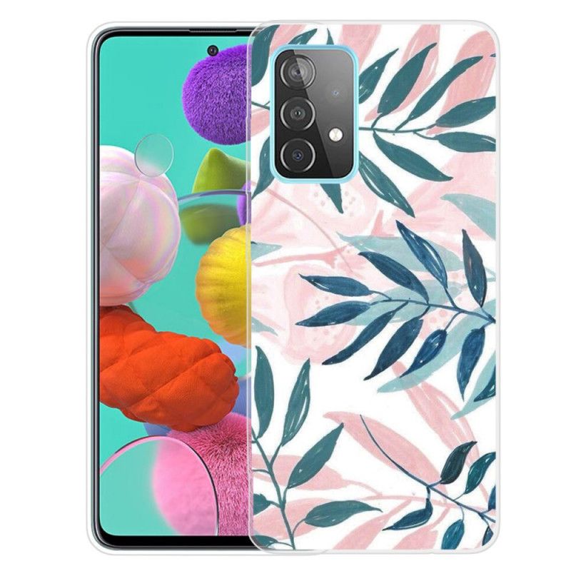 Case Kuoret Samsung Galaxy A72 4G / A72 5G Vihreä Punainen Puhelinkuoret Arkit