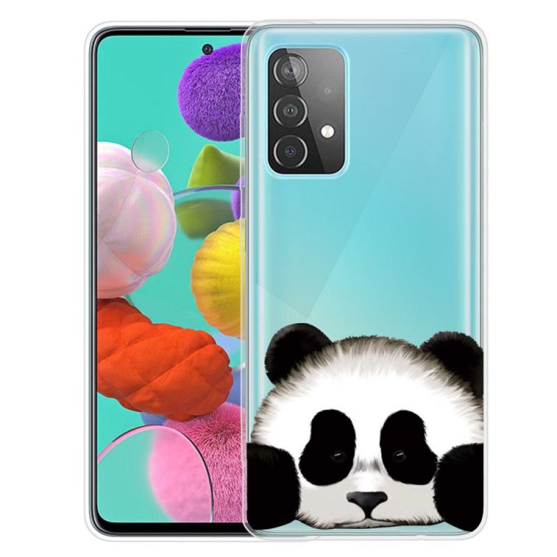 Kuori Samsung Galaxy A72 4G / A72 5G Läpinäkyvä Panda Suojakuori