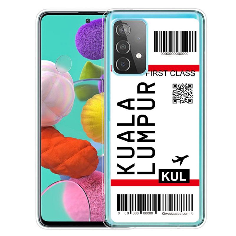 Kuori Samsung Galaxy A72 4G / A72 5G Maihinnousukortti Kuala Lumpuriin Suojakuori