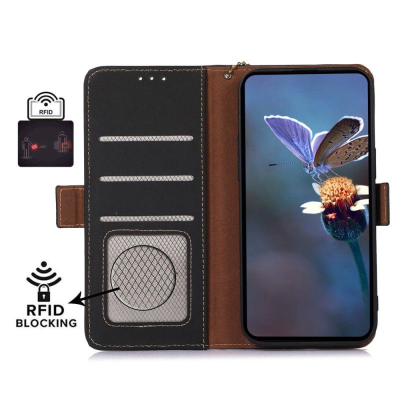 Nahkakotelo Xiaomi 14 Pro Nahkalompakko Rfid-esto