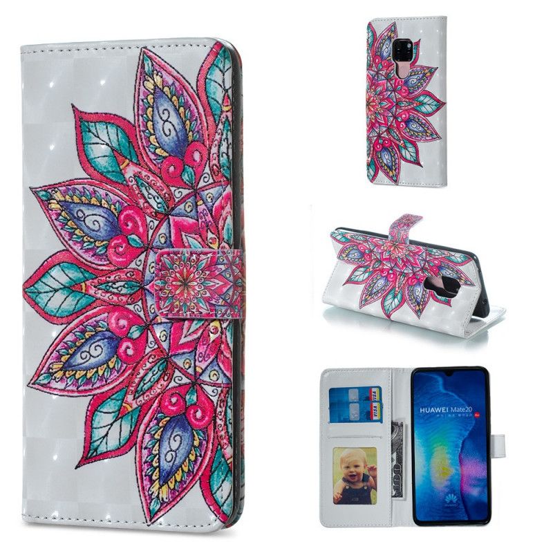 Huawei Mate 20 Piirretty Mandala