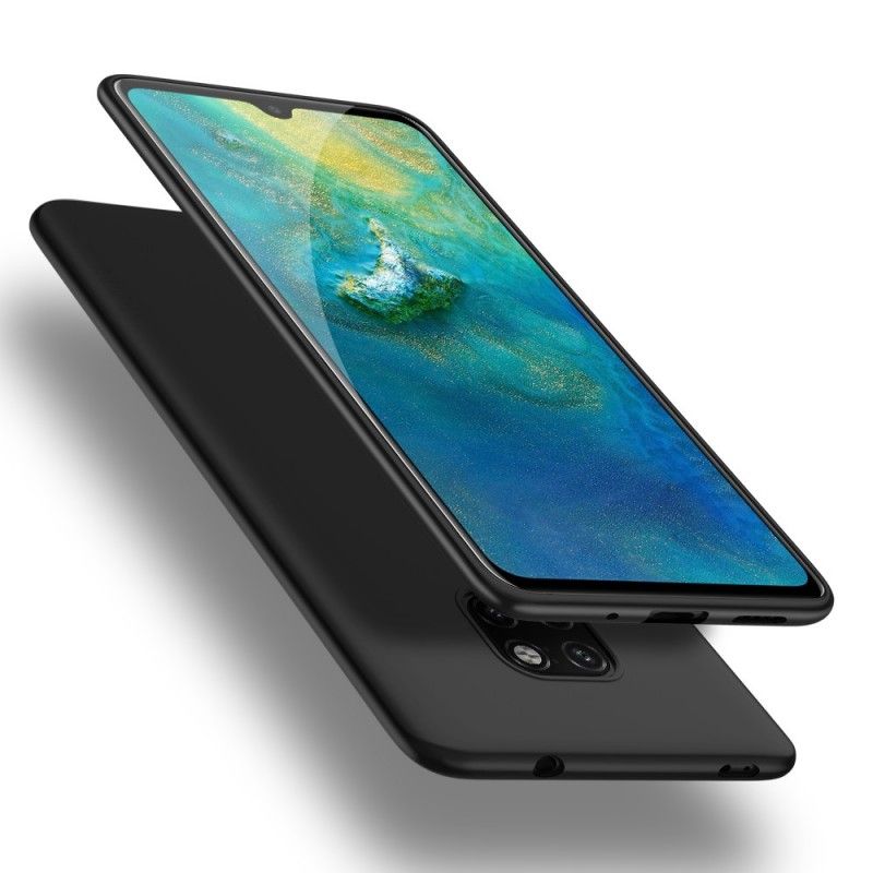 Kuori Huawei Mate 20 Punainen Musta Erittäin Tasainen X-Taso Suojakuori