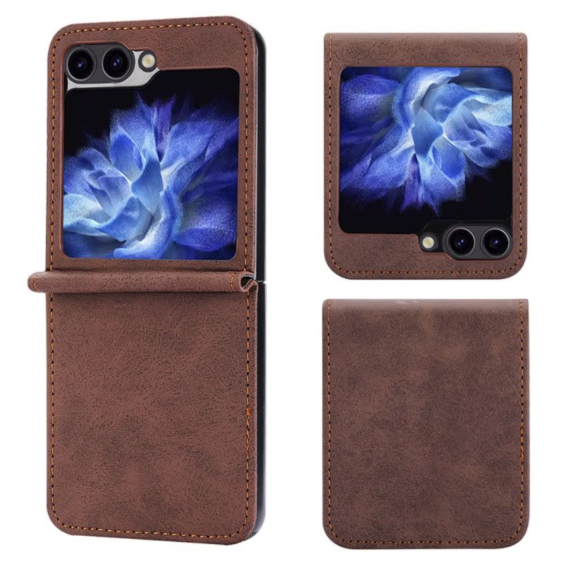 Case Samsung Galaxy Z Flip 6 Puhelinkuoret Keinonahkaa