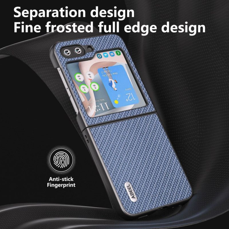 Kuori Samsung Galaxy Z Flip 6 Abeel Carbon Fiber Design