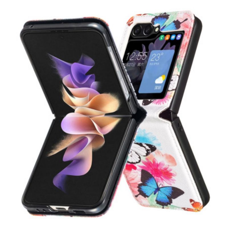 Kuori Samsung Galaxy Z Flip 6 Kaksi Perhosta