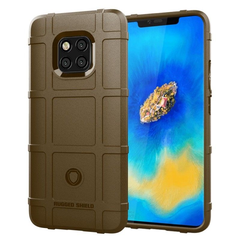 Kuori Huawei Mate 20 Pro Harmaa Musta Kestävä Kilpi