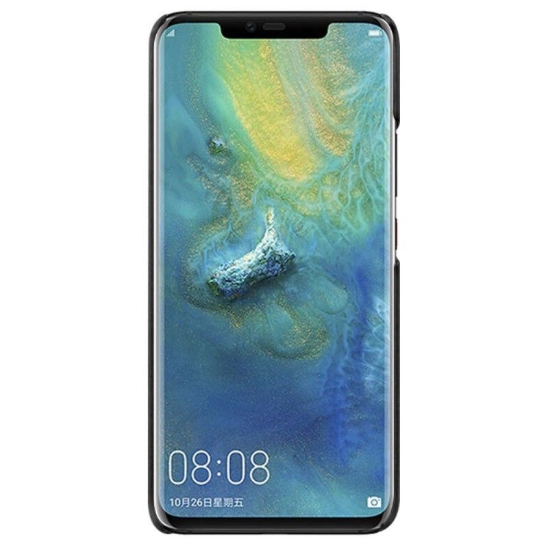 Kuori Huawei Mate 20 Pro Ruskea Imak Ruiyi -Sarjan Nahkaefekti