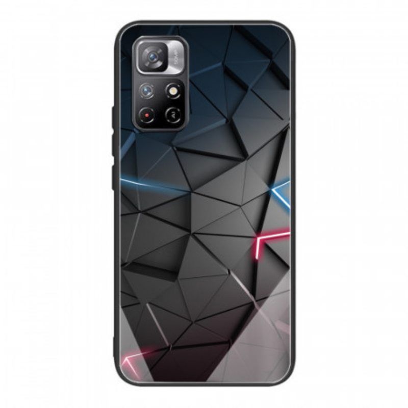 Case Xiaomi Redmi Note 11 Pro Plus 5G Karkaistu Lasi Geometria