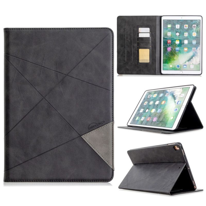 Case iPad Pro 10.5" Harmaa Musta Puhelinkuoret Geometria