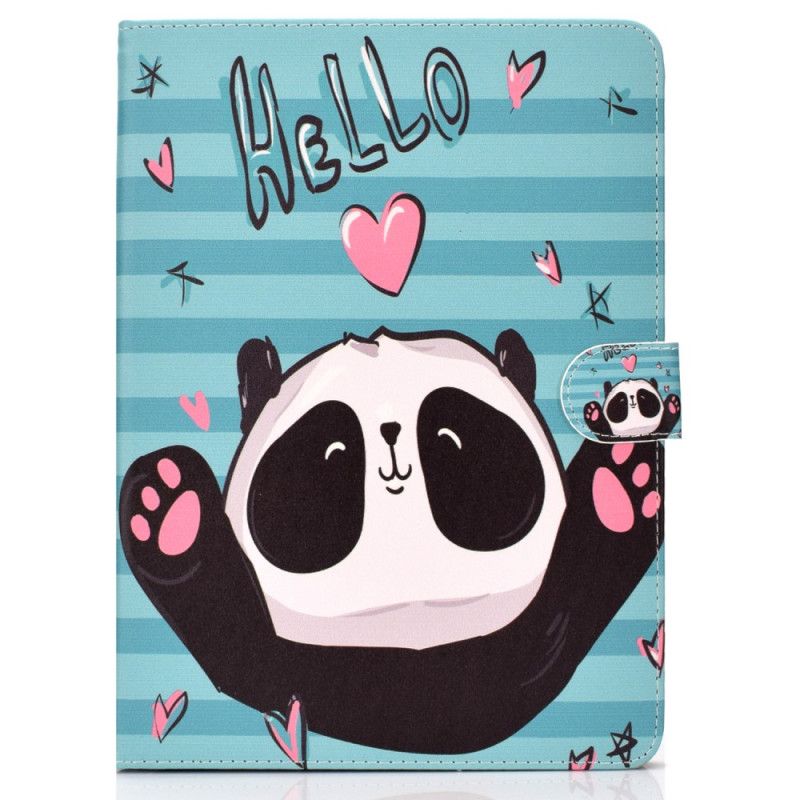 Flip Case iPad Pro 10.5" Turkoosi Panda